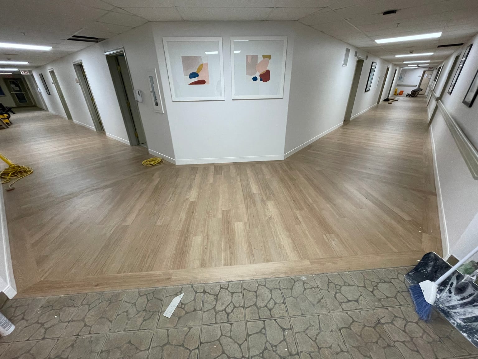 Commercial Hallway Flooring