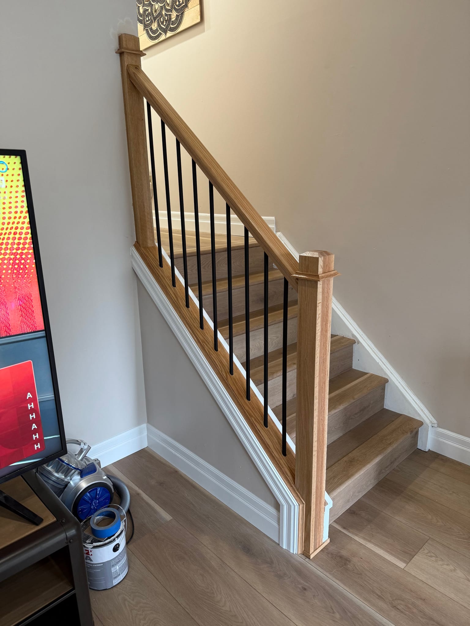 Hardwood Staircase